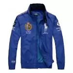 blouson ralph lauren homme racing racing england blue